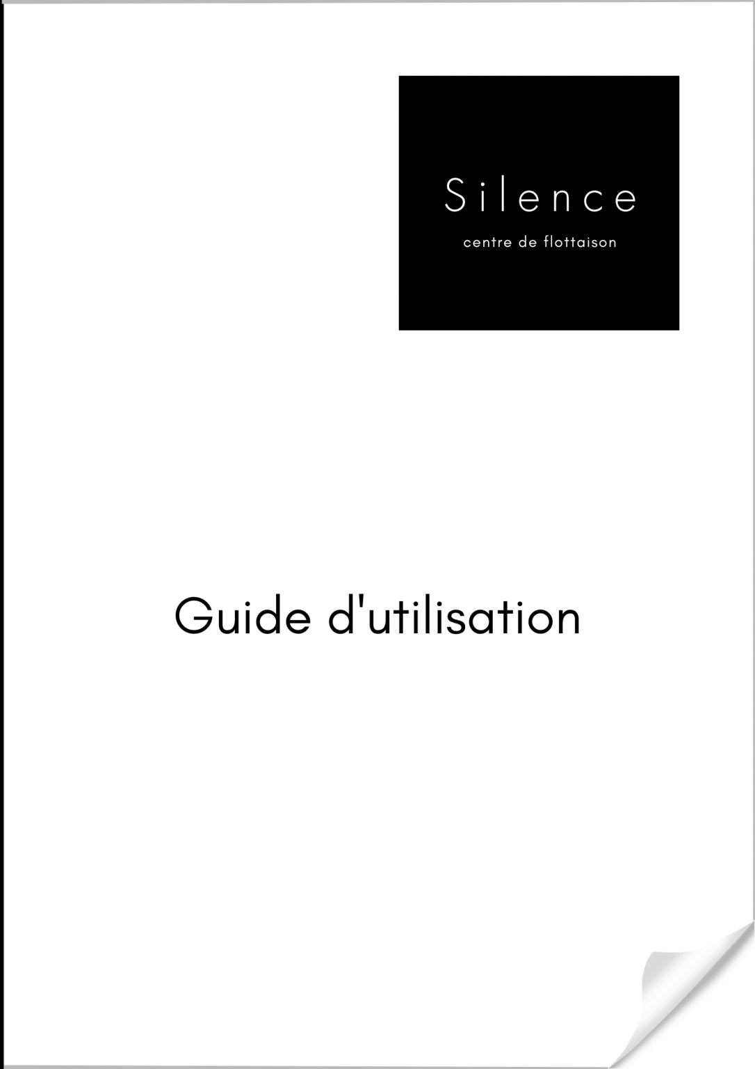 Guide d'utilisation cocon - Silence (1)
